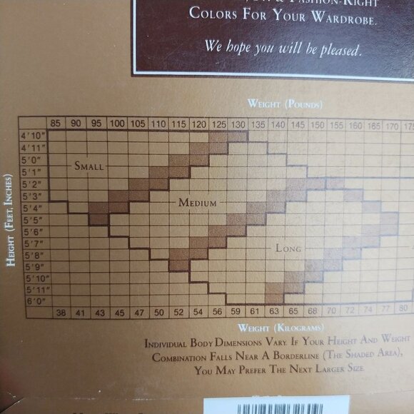 Evan-Picone Lot of 2 Vintage NWT The Silkee Sheer Control Top Pantyhose M‎ - Picture 9 of 9